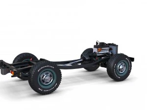 full offroad vehicle chassis 3D Model