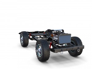 full offroad vehicle chassis 3D-Modell