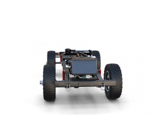 full offroad vehicle chassis 3D-Modell