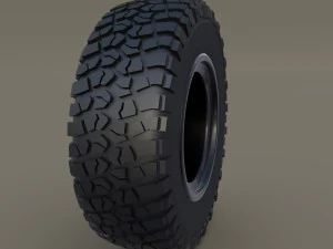 offroad alloy wheel 3D Model
