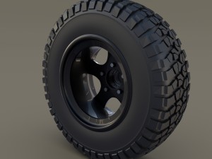offroad alloy wheel 3D Модель