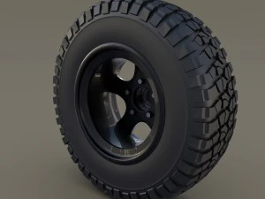 offroad alloy wheel 3D Model
