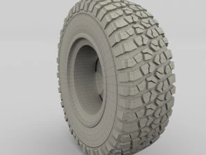 offroad alloy wheel 3D Model