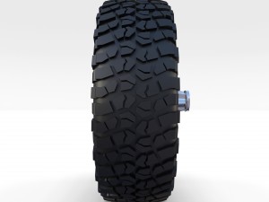toyota land cruiser fj 40 wheel 1 3D Модель