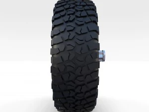 toyota land cruiser fj 40 wheel 1 3D Model