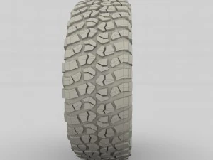 toyota land cruiser fj 40 wheel 1 3D Model