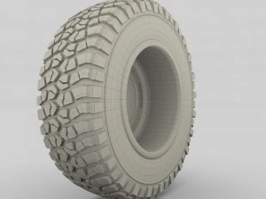 toyota land cruiser fj 40 wheel 1 3D Model