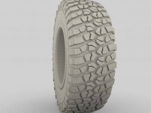 toyota land cruiser fj 40 wheel 1 3D Модель