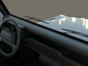 1985 land rover defender 90 with interior ver 5 3D Модель