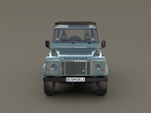 1985 land rover defender 90 with interior ver 6 3D-Modell