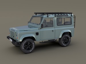 1985 land rover defender 90 with interior ver 6 3D-Modell
