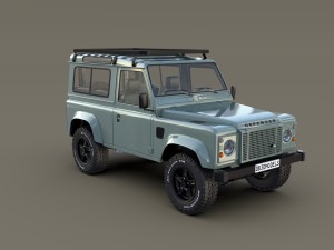 1985 land rover defender 90 with interior ver 6 3D-Modell