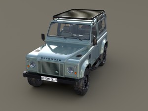 1985 land rover defender 90 with interior ver 6 3D-Modell