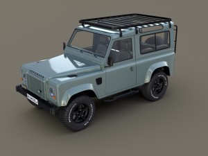 1985 land rover defender 90 with interior ver 6 3D-Modell