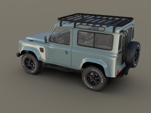 1985 land rover defender 90 with interior ver 6 3D-Modell
