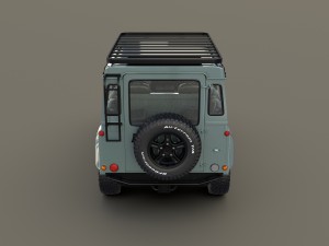 1985 land rover defender 90 with interior ver 6 3D-Modell