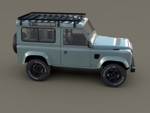 1985 land rover defender 90 with interior ver 6 3D-Modell