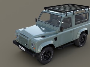 1985 land rover defender 90 with interior ver 6 3D-Modell