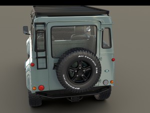 1985 land rover defender 90 with interior ver 6 3D-Modell