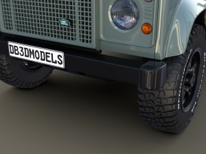 1985 land rover defender 90 with interior ver 6 3D-Modell