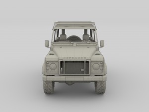 1985 land rover defender 90 with interior ver 6 3D-Modell