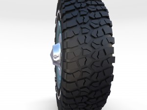 toyota land cruiser fj 40 wheel 2 Modelo 3D