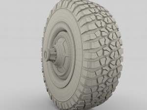 toyota land cruiser fj 40 wheel 2 Modelo 3D