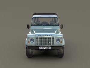1985 land rover defender 90 with interior ver 7 3D मॉडल