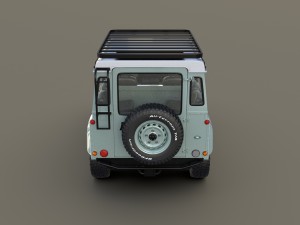 1985 land rover defender 90 with interior ver 7 3D 模型