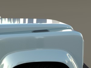 1985 land rover defender 90 with interior ver 7 3D 模型