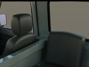 1985 land rover defender 90 with interior ver 7 3D Model