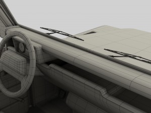 1985 land rover defender 90 with interior ver 7 3D 模型