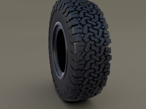 offroad alloy wheel at 3D Модель