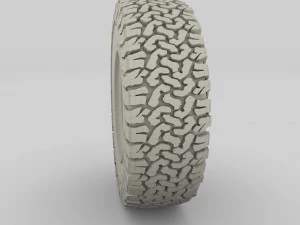 offroad alloy wheel at 3D Model