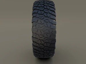 offroad alloy wheel mud 3D Model