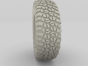 offroad alloy wheel mud 3D Модель