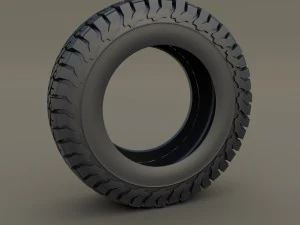 bf goodrich at tire 3D Model