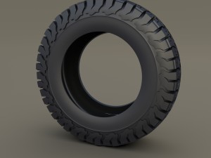 bf goodrich at tire 3D Model
