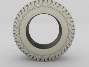 bf goodrich at tire 3D Model