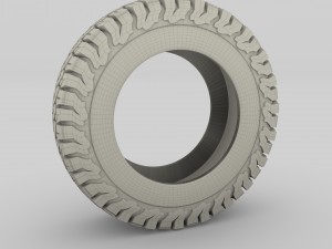 bf goodrich at tire 3D Model
