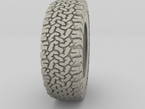 bf goodrich at tire 3D Model