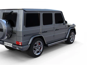 mercedes benz g class gray 3D Model