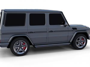 mercedes benz g class gray 3D 模型