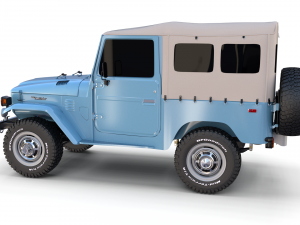 toyota land cruiser fj 40 soft top 3Dモデル
