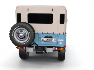 toyota land cruiser fj 40 soft top 3Dモデル