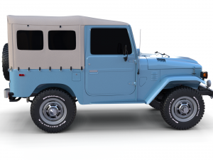 toyota land cruiser fj 40 soft top 3Dモデル