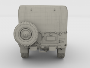 toyota land cruiser fj 40 soft top 3Dモデル