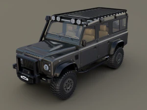 land rover defender 110 custom v1 3D Model