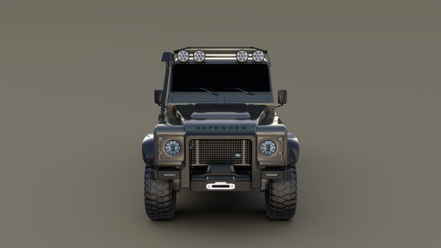 land rover defender 110 custom Modèle 3D .c4d .max .obj .3ds .fbx .stl .blend 
