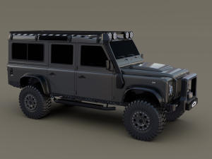 land rover defender 110 custom Modèle 3D